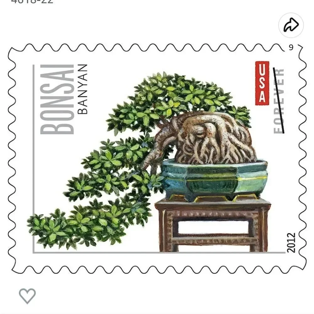 100 Bonsai Trees‎ 2012 Forever Postage Stamps US Postal USPS Wedding Invitations